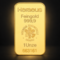 1 Unze Goldbarren – Hersteller nach Verfügbarkeit